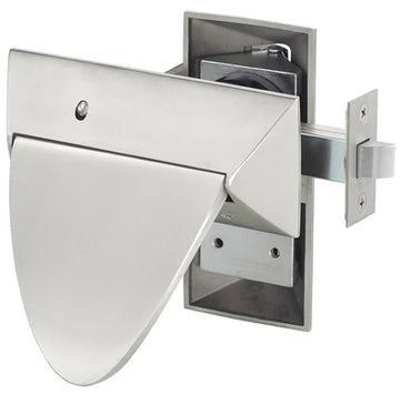 Sargent 24-HPU15-ALP-32D Ligature Resistant HP Series Push/Pull Passage Lock, 2-3/4" Backset, No Push/Pull Trim, US32D/630 Satin Stainless Steel Finish, Handed